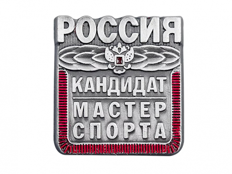 Поздравляем с присвоением спортивного разряда «Кандидат в мастера спорта» по эстетической гимнастике